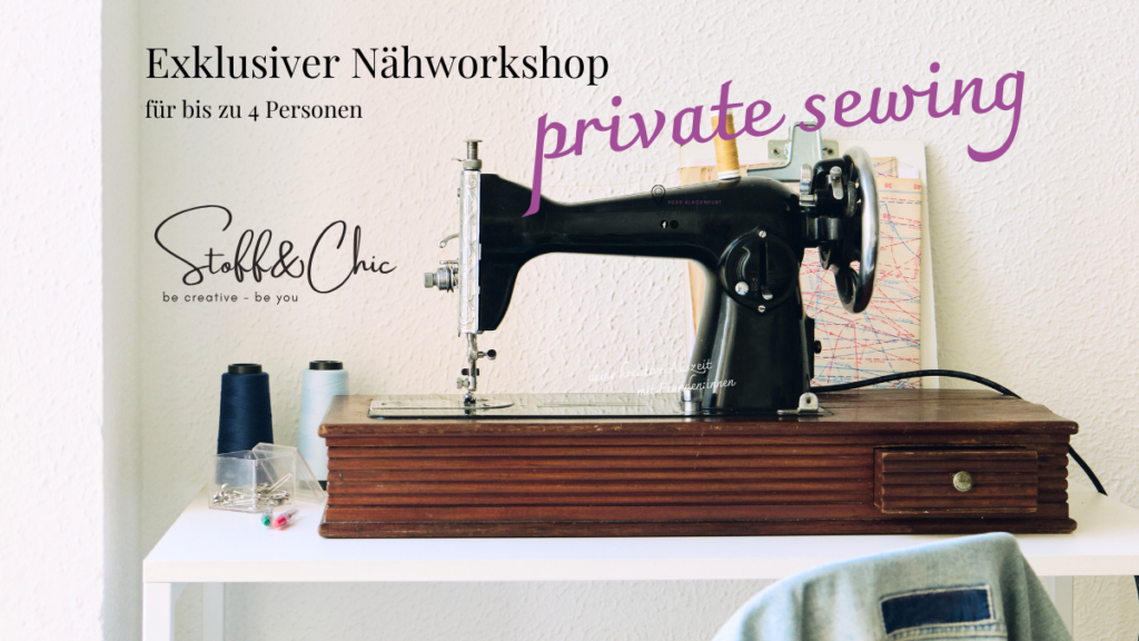 Exklusiver Nähworkshop für bis zu 4 Personen für gemeinsames Nähen lernen in Klagenfurt