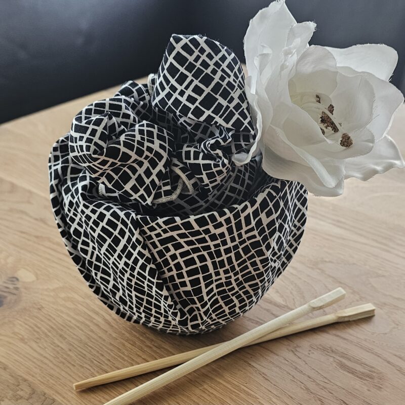 Noir&Blanc FuroChici-Kollektion von Stoff&Chic produziert in KLagenfurt