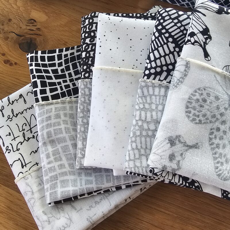 Noir&Blanc FuroChici-Kollektion von Stoff&Chic produziert in KLagenfurt