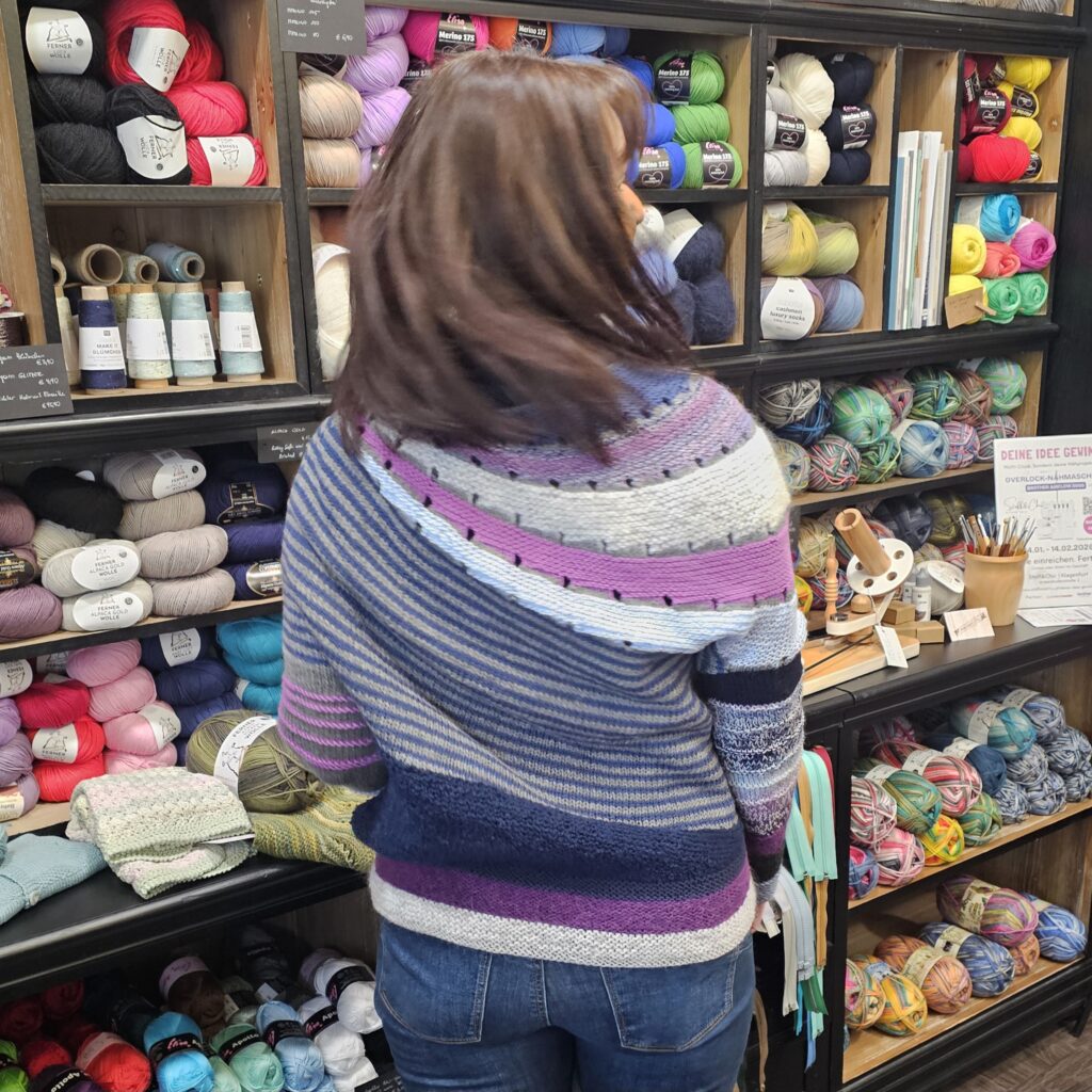 Irgendwie schräg! Strickkurse bei Stoff&Chic in Klagenfurt