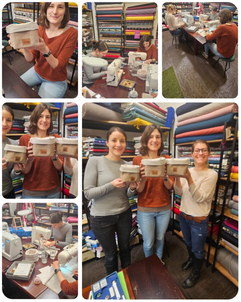 Privat Sewing: gemeinsam Nähen lernen bei Stoff&Chic