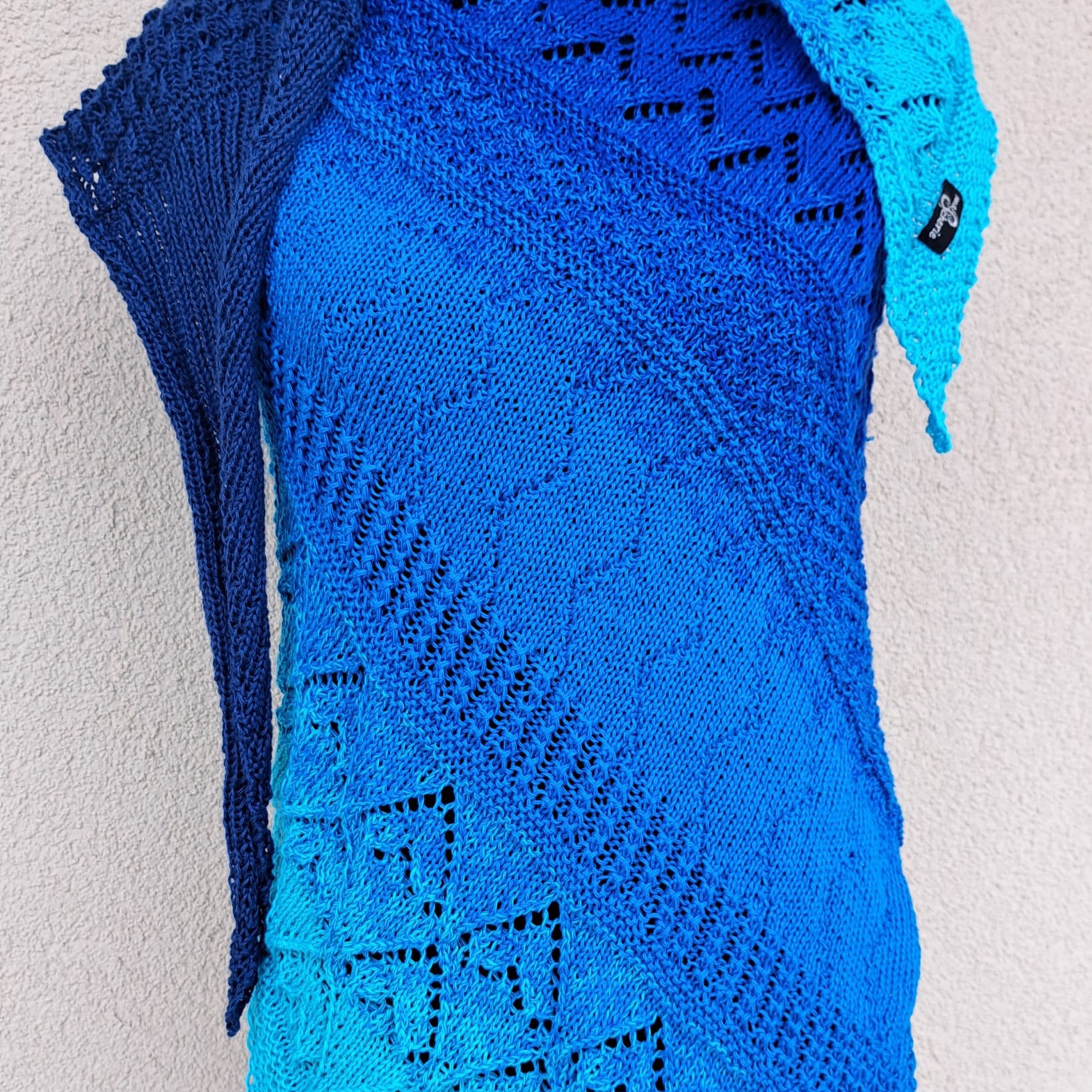 Strickkurs, assymmetrisches Dreieckstuch