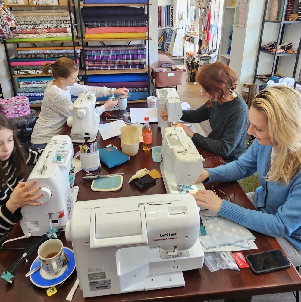 Nähen lernen , Stoff&Chic