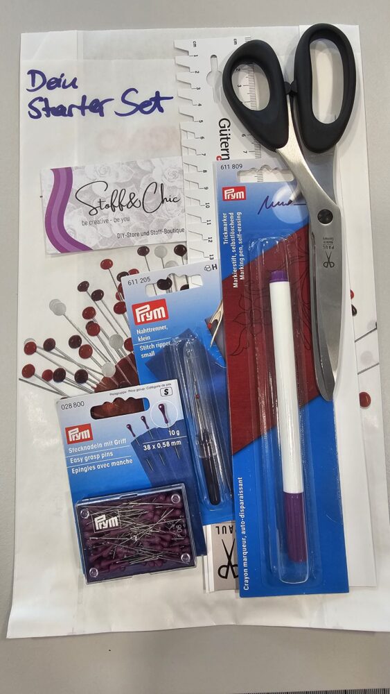 Nähzubehör für einen gelungenen Nähstart mit Stoff&Chic