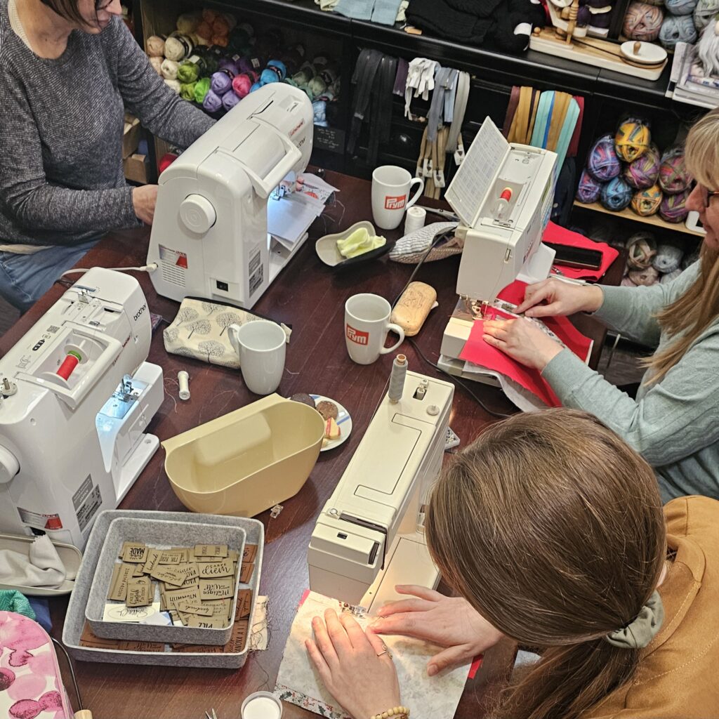 gemeinsam Nähen lernen, Private Sewing, Stoff&Chic