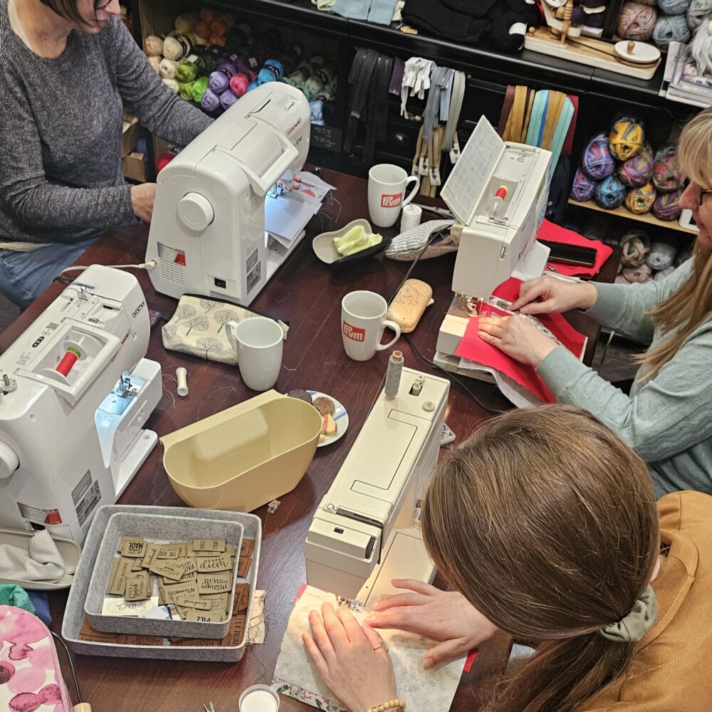 gemeinsam Nähen lernen, Private Sewing, Stoff&Chic