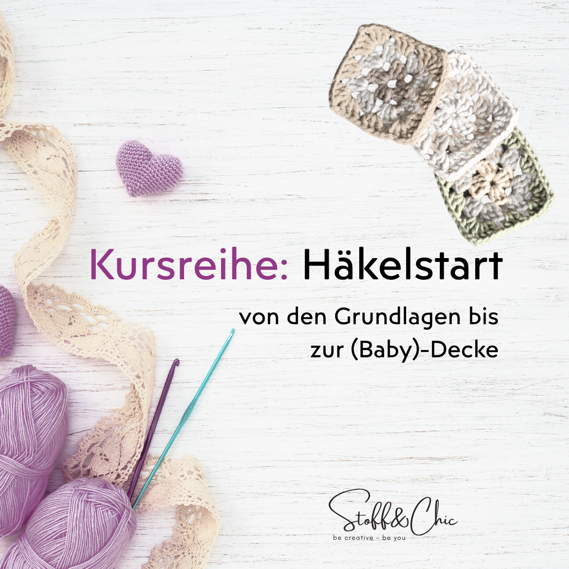 Kursreihe Häkeln lernen